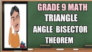 Triangle Angle Bisector Theorem [upl. by Landau]