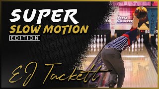 EJ Tackett Super Slow Motion Bowling Release So Smooth [upl. by Atsyrt]