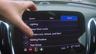 2021 Chevrolet Equinox Settings Menu Options [upl. by Naivart]