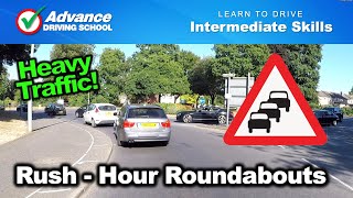 RushHour Roundabouts  Learn to drive Intermediate skills [upl. by Gnoy]