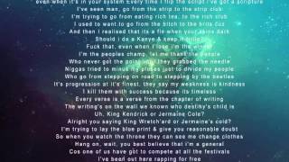 Wretch 32  Fire In The Booth FITB Lyrics Video [upl. by Domela]