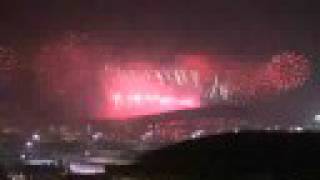 Beijing Olympics 2008 Opening Ceremony  The Controversial Fireworks [upl. by Namrej]