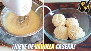 El secreto para hacer Nieve Casera fácil y perfecta  Cocina Universal [upl. by Atiz]