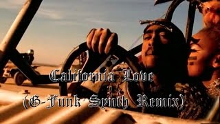 Tupac  California LoveG funk Synth RemixClean [upl. by Akenot]