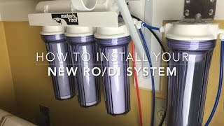 How to Install Your RODI System from Melevs Reef [upl. by Dine]