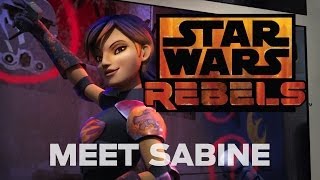 Meet Sabine the Explosive Artist  Star Wars Rebels [upl. by Walford]