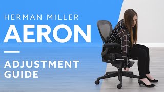 HowTo Adjust The Herman Miller Aeron Chair [upl. by Robyn167]