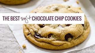 The Best Soft Chocolate Chip Cookies [upl. by Bahr]