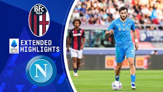 Bologna vs Napoli  Extended Highlights  Serie A  CBS Sports Golazo [upl. by Okihcas431]