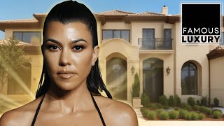 Inside Kourtney Kardashian’s 84M Calabasas Mansion A Peek into Celebrity Luxury [upl. by Bern]