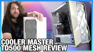 Cooler Master TD500 Mesh Case Review 100 Airflow ShowDown [upl. by Melas]