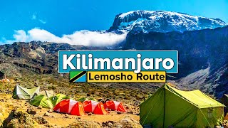 Climbing Mt Kilimanjaro via Lemosho Route Tanzania Documentary in 4k [upl. by Pasadis]