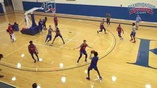 Motion Offense Drill Featuring Kansas Bill Self [upl. by Relyhs]