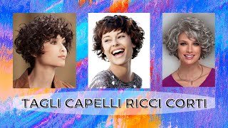 Tagli capelli ricci corti [upl. by Tumer5]