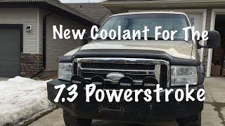 73 PowerStroke Coolant Flush [upl. by Crichton]