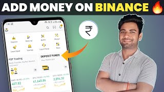 How to deposite money in binance  Add money in binance  Vishal Techzone [upl. by Ateiram]