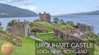 Urquhart Castle TourWalkthrough  Loch Ness Scotland  4K [upl. by Dart]