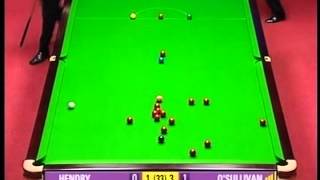 2004 World Snooker Championship SF Ronnie OSullivan vs Stephen Hendry Session 1 BBC [upl. by Primaveras]