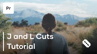 How to make Lcuts and Jcuts in Premiere Pro  Tutorial [upl. by Anovad]