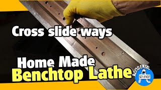 DIY metal lathe cross slide ways  part 8 [upl. by Tterrag10]