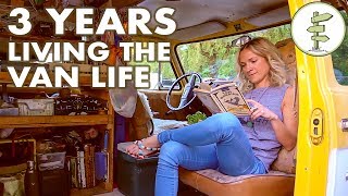 Van Life  Woman Living in a Van for 3 Years to Save Money amp Travel the World [upl. by Yvor627]