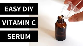 Easy 5 Minute DIY Vitamin C Serum  Lab Muffin Beauty Science [upl. by Leifeste]