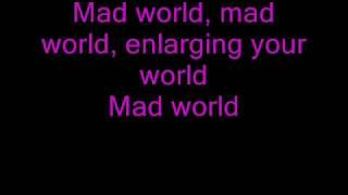 Mad World Gary Jules lyrics [upl. by Kumler689]