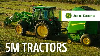 Redefined 5M Tractors  John Deere [upl. by Einiffit]