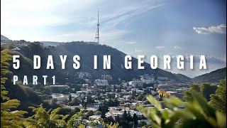 5 days in Georgia  Part 1  Kutaisi  Tbilisi  Kazbegi [upl. by Milore]