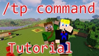 How to teleport players in Minecraft  tp command tutorial 1144 [upl. by Anetsirk443]