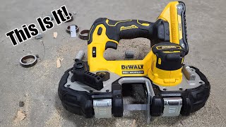 DEWALT DCS377 Atomic 20V Brushless 134quot Compact Bandsaw Review [upl. by Codd]