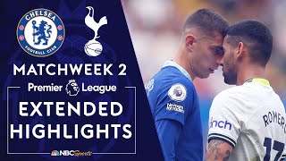 Chelsea v Tottenham Hotspur  PREMIER LEAGUE HIGHLIGHTS  8142022  NBC Sports [upl. by Hgiellek]