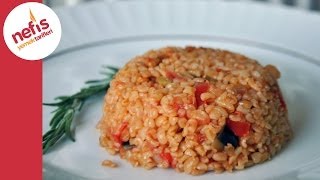 Sebzeli Bulgur Pilavı Tarifi  Nefis Yemek Tarifleri [upl. by Hild]