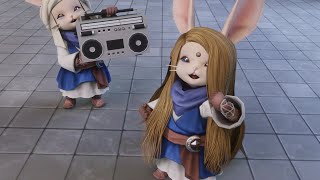 Bunny Zenos  FFXIV Animated [upl. by Linnell]