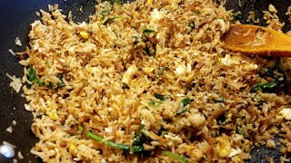 Nasi goreng KampungHomemade versionMalaysian Fried Rice [upl. by Loram]