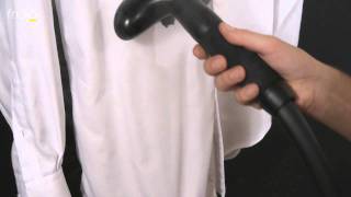 How To Steam A Shirt  Fridja Professional Garment Steamers School [upl. by Lorri137]