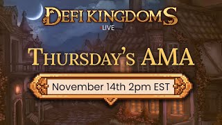 DeFi Kingdoms AMA [upl. by Ardene]