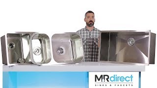 MR Direct  Stainless Steel Kitchen Sinks [upl. by Aikyn]