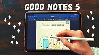 UNTERRICHT MIT GOODNOTES für Einsteiger  iPad in der Schule nutzen Vorbereitung  45 Minuten [upl. by Eerised]