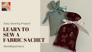 How to Make a Sachet Bag [upl. by Hadeehuat803]