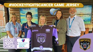 HockeyFightsCancer Jersey 💜  Nottingham Panthers [upl. by Odessa459]