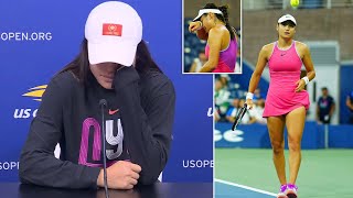 Emma Raducanus Painful US Open Defeat [upl. by Ycart]