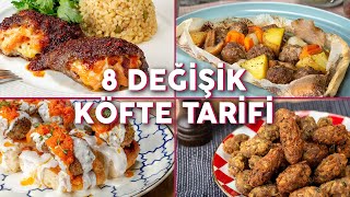 Klasik Köfte Yapmaktan Sıkılanlara 8 Değişik Köfte Tarifi  Köfte Tarifleri  Yemekcom [upl. by Nomyad604]