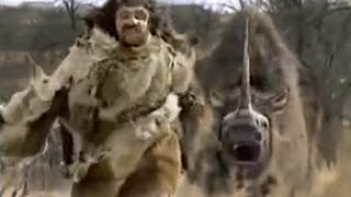 Neanderthal vs Woolly Rhino  BBC Studios [upl. by Schechinger]