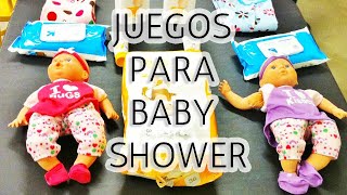 10 Juegos para Baby Shower Muy Divertidos HD [upl. by Enicnarf]