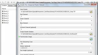 Pan Sharpening Imagery in ArcGIS [upl. by Lucho]