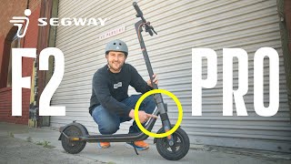 Segway F2 Pro A Portable Affordable Mini MAX G2 [upl. by Plume]