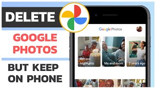 Delete Photos From Google Photos But Keep on Device  How to Delete Google Photos [upl. by Bernard419]