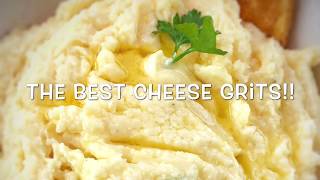 How to make the BEST cheese grits [upl. by Glendon444]