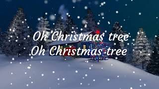 Oh Christmas Tree by Boney M Lyrical Video [upl. by Allekim755]